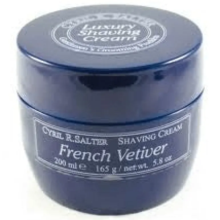 Cyril R.Salter French Vetyver Shaving Cream 200ml - Cyril R. Salter Alla Violetta Boutique