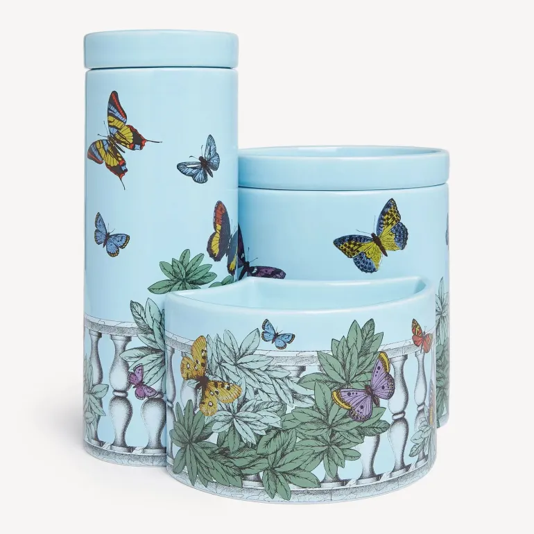 NEL MENTRE Set Candele Farfalle Fornasetti