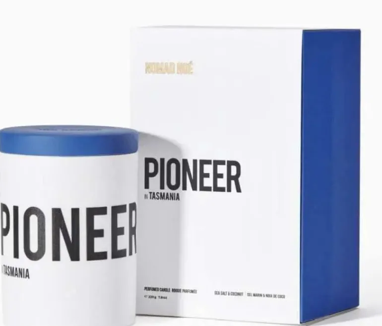 PIONEER in Tasmania - Sea Salt & Coconut - 220g - Candela - Nomad Noè