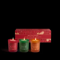 Set 3 Candele Natale
